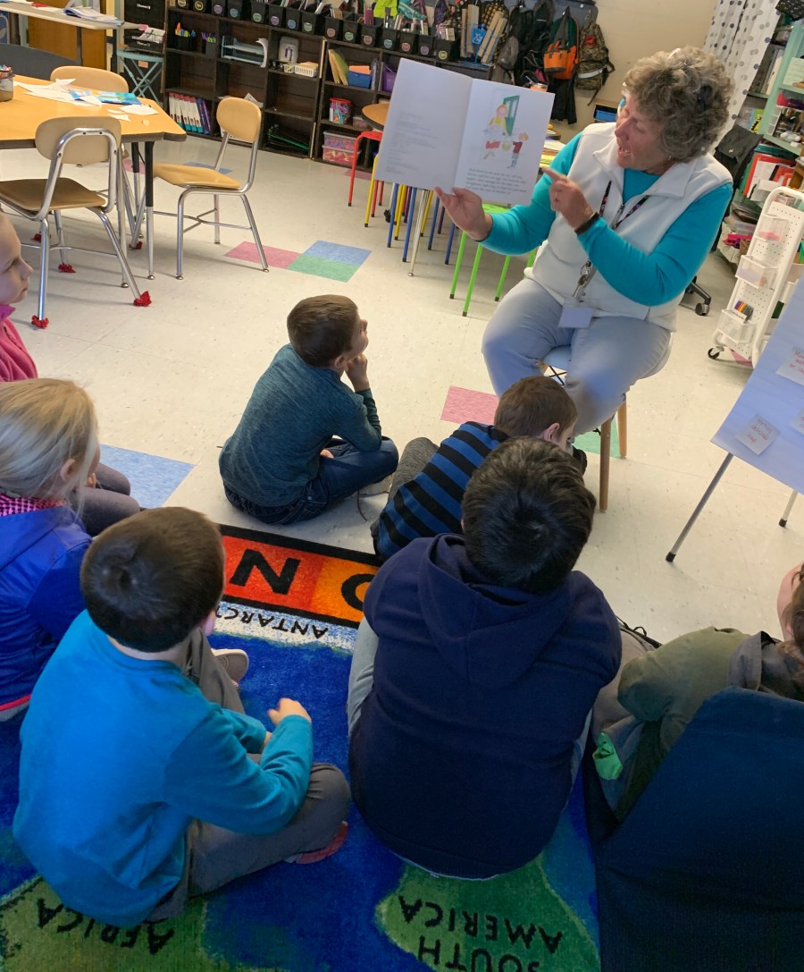 Guest Math Reader - Mrs. Prescott